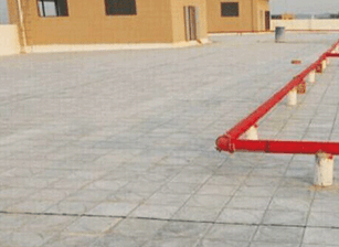 Roof insulation for fire protection